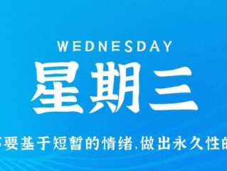 3月15日，星期三，在这里每天60秒读懂世界！
