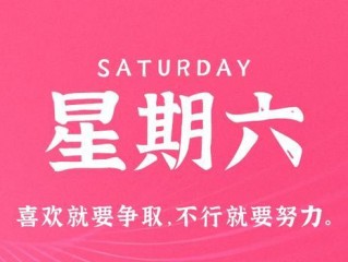 4月8日，星期六，在这里每天60秒读懂世界！