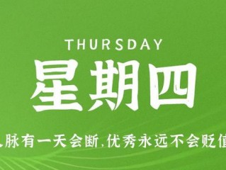 8月3日，星期四，在这里每天60秒读懂世界！