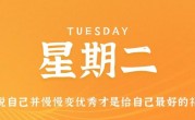 1月17日，星期二，在这里每天60秒读懂世界！