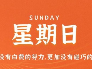 7月16日，星期日，在这里每天60秒读懂世界！