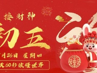 1月26日，星期四，在这里每天60秒读懂世界！