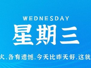 5月10日，星期三，在这里每天60秒读懂世界！