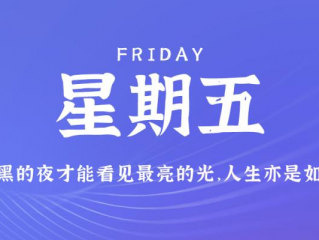 12月8日，星期五，在这里每天60秒读懂世界！