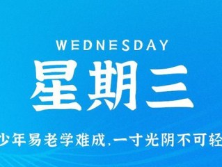 5月3日，星期三，在这里每天60秒读懂世界！